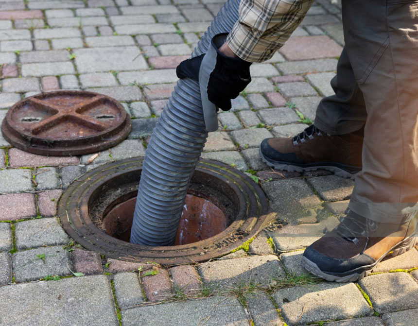 Odgušenje kanalizacije mašinom visokog pritiska | Alfa tim